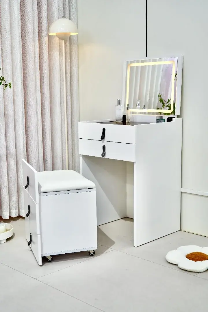 Wooden Dressing Table with Drawers Dresser Table Wholesale - Yifan Furniture 4