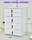 Wooden Dressing Table with Drawers Dresser Table Wholesale - Yifan Furniture 6