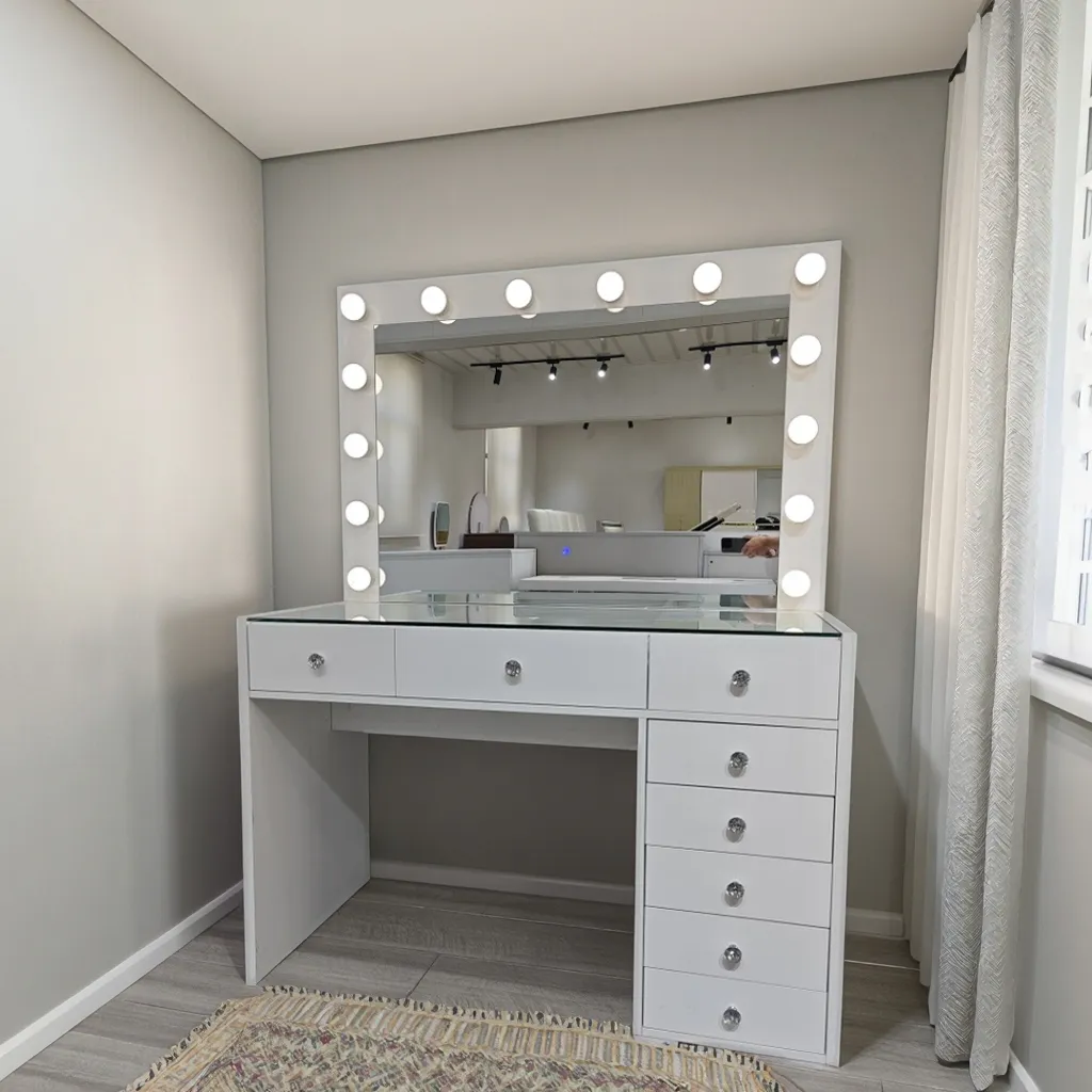 Bedroom Furniture Wooden Dressing Table with Drawers Series 2