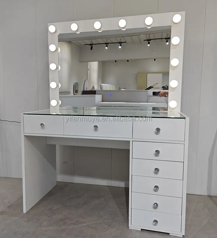 Bedroom Furniture Wooden Dressing Table with Drawers Series 3