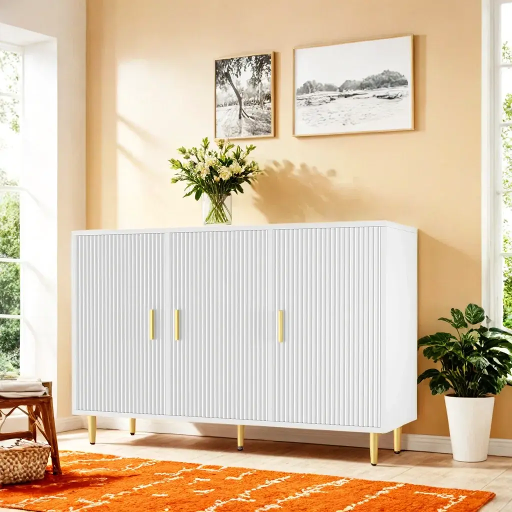 Small Side Cabinet with Doors Products Wholesale - Yifan Furniture 3