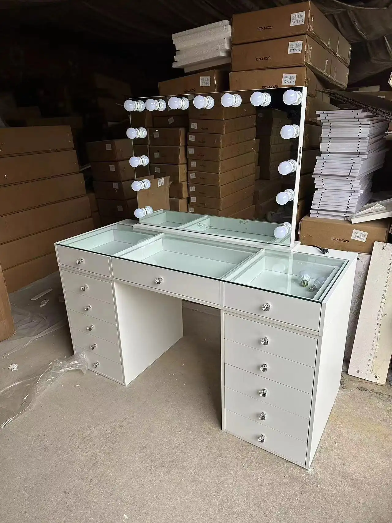 Wood Vanity Dresser Bedroom Furniture Wholesale - Yifan Furniture 5