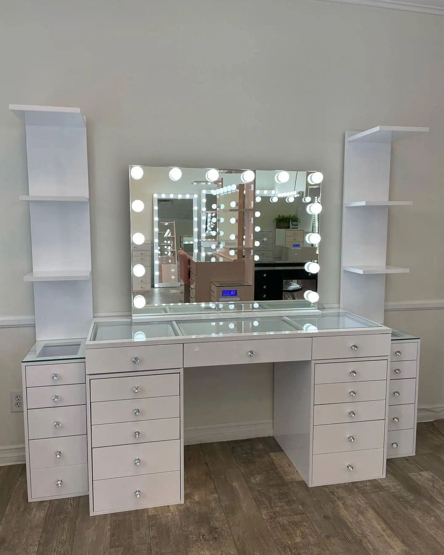 Wood Vanity Dresser Bedroom Furniture Wholesale - Yifan Furniture 4