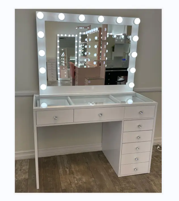 Wood Vanity Dresser by Yifan Furniture 2