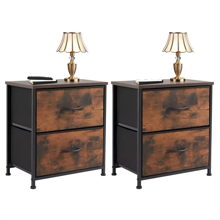 Products Solid Wood Nightstand Directly Sale 4