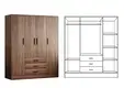 Hot Sale Wardrobe with Drawers Company 2