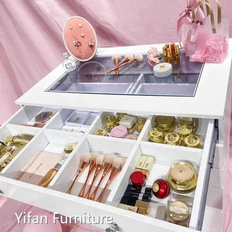 Yifan Furniture Oak Chest of Drawers Factory 1