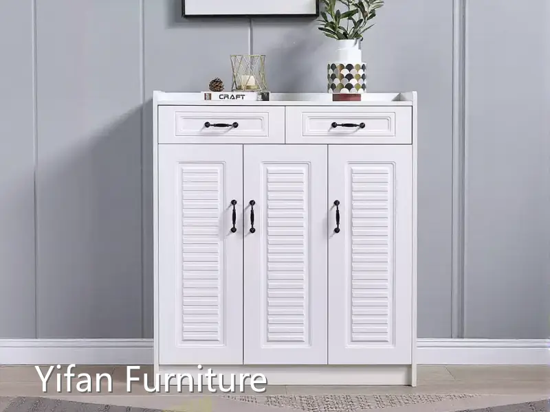 Yifan Furniture Thin Shoe Rack Factory 1
