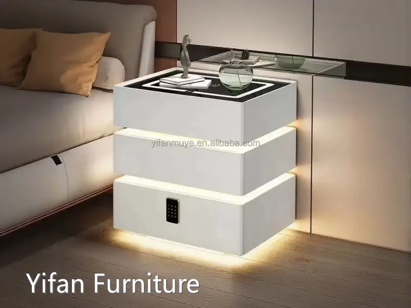 Yifan Furniture Nightstand Manufacturing 1