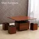 Yifan Furniture Black Dining Table Manufacturing 1