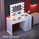 Oak Dressing Table Wooden Dresser Table Wholesale - Yifan Furniture 1