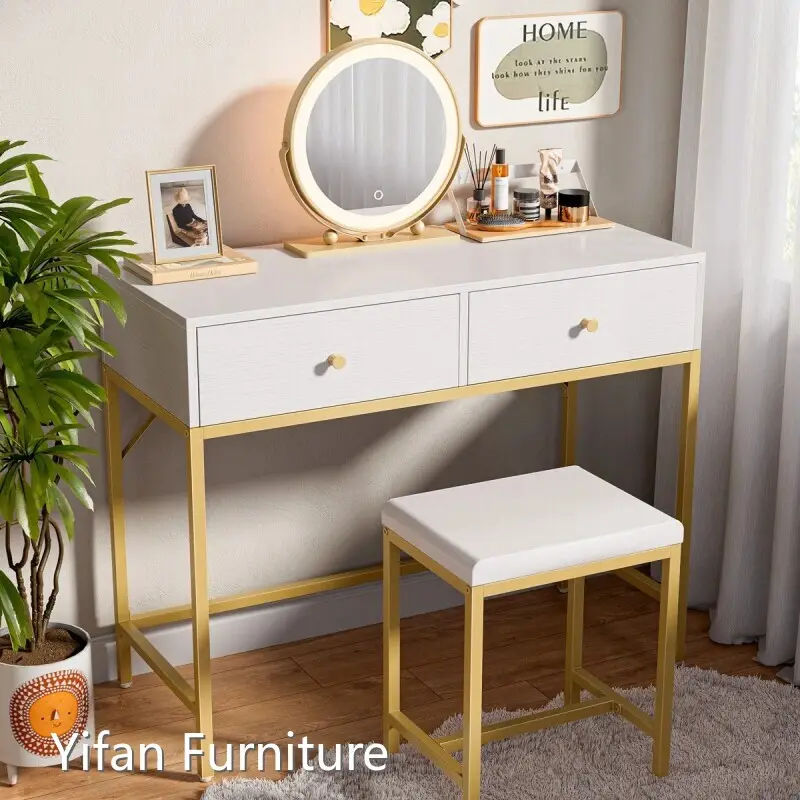 Yifan Furniture Metal Vanity Table with Good Price 1