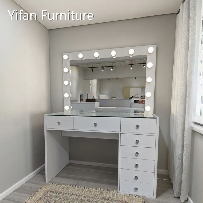 Solid Wood Dressing Table Bedroom Furniture Wholesale - Yifan Furniture 1