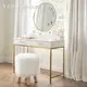 Yifan Furniture Black Metal Dressing Table Factory Direct Supply 1
