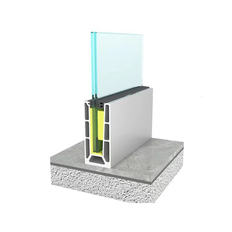 Balcony Railings Frameless Glass Balustrade Channel Aluminum 1
