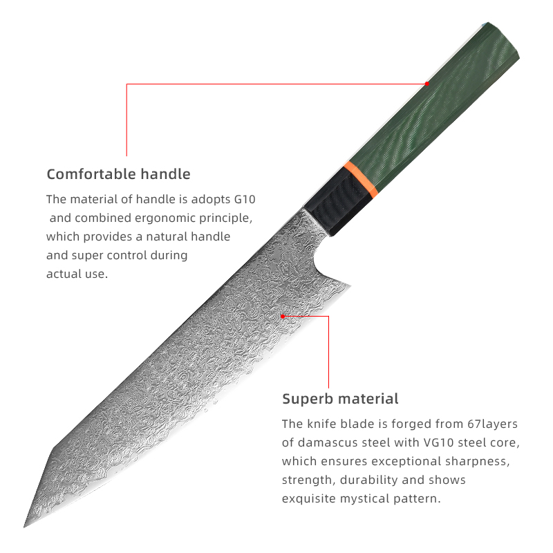 Ruitai New damascus steel kitchen knife Supply for family