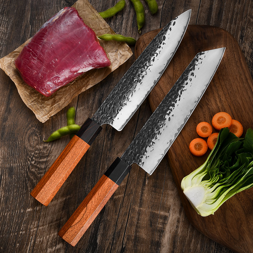 New damascus steel kitchen knife factory for chef