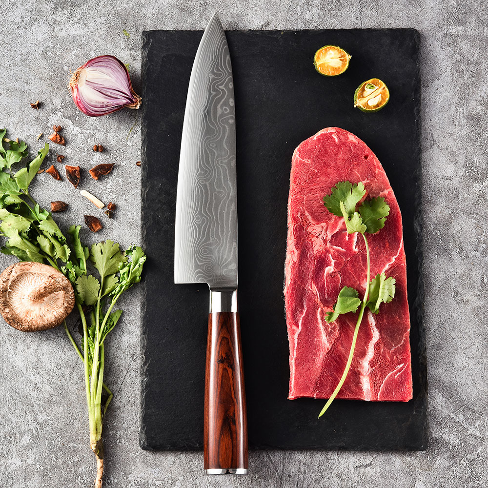 Ruitai Custom damascus kitchen knives company for chef