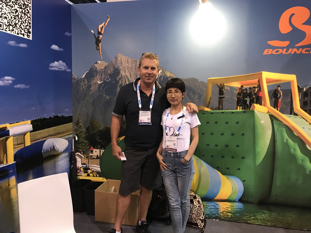 Bouncia -Bouncia at IAAPA Asia Hongkong - Bouncia Inflatables-4