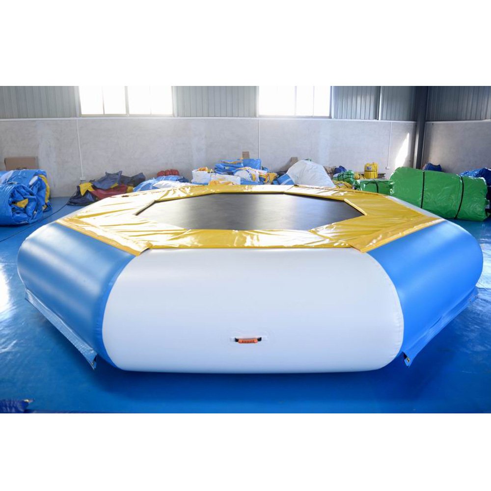Bouncia  TUV Inflatable Floating Water Trampoline For Sale Single Inflatable Water Games image2