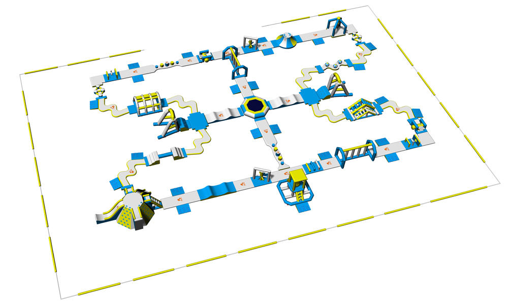 Bouncia -High-quality Giant Inflatable Water Park | 2019 New Arrival Floating Inflatable