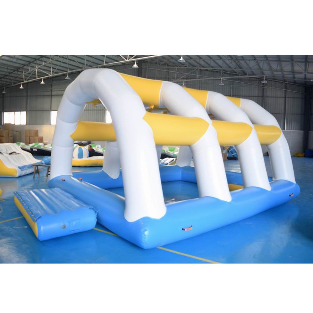 Bouncia  Pool Inflatable Water Park Sport Games With Slide Mini Inflatable Water Park image3