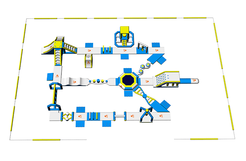 product-TUV Certification Inflatable Sea Water Park For Fun-Bouncia -img