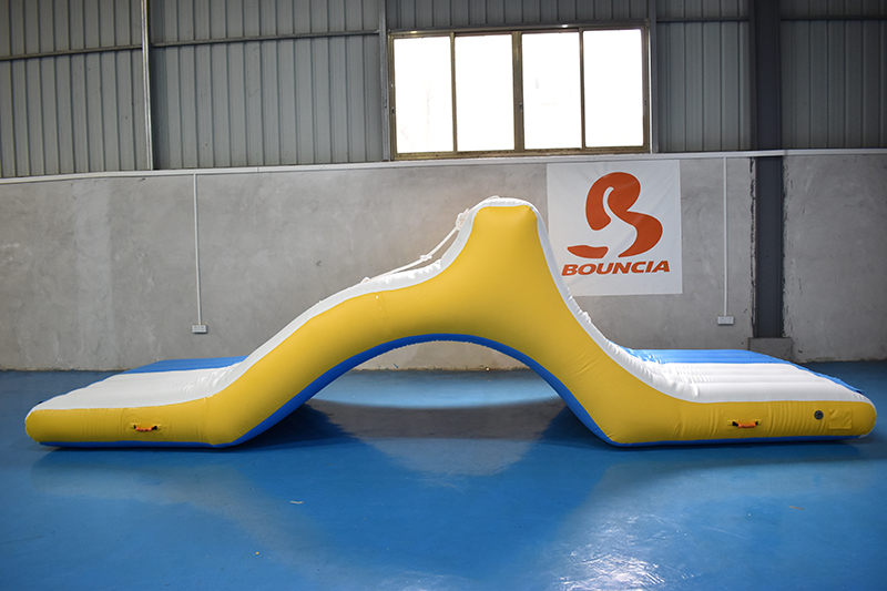 product-Bouncia -Commercial Floating Water Game Inflatable Rope slide-img