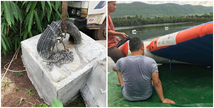 Bouncia -How To Setup An Inflatable Aqua Park