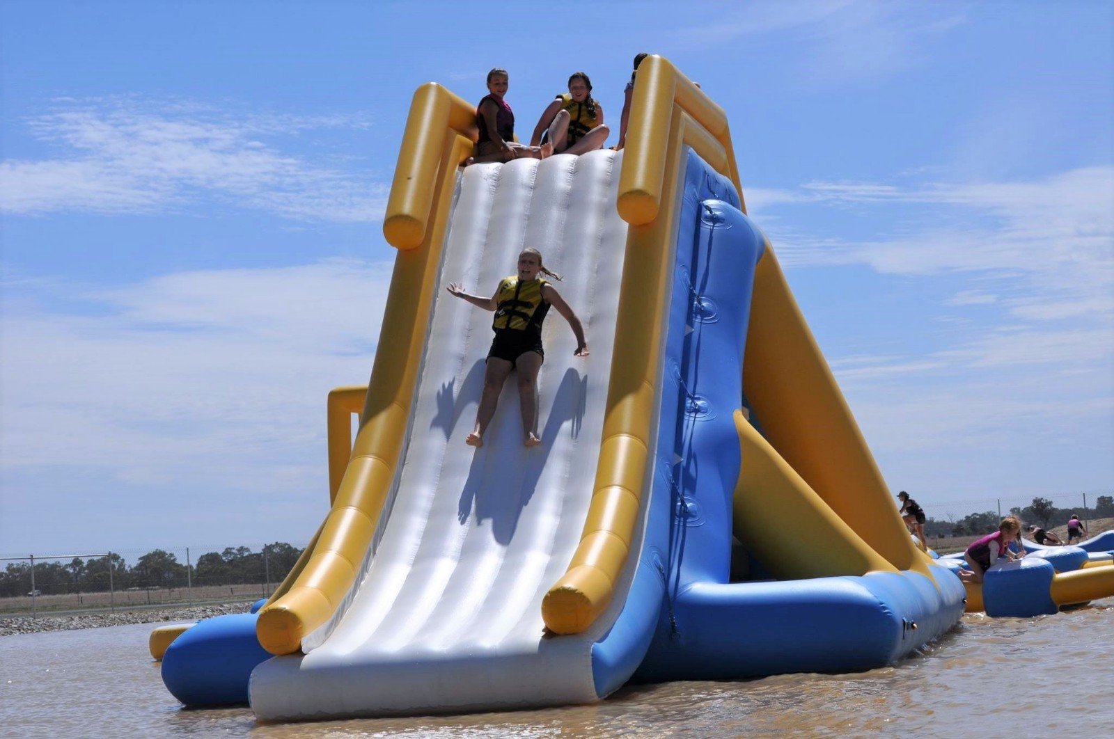 inflatable commercial water park 