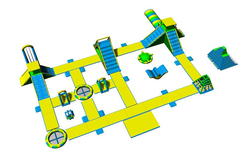 Giant Inflatable Water Park Giant Inflatable Water Park