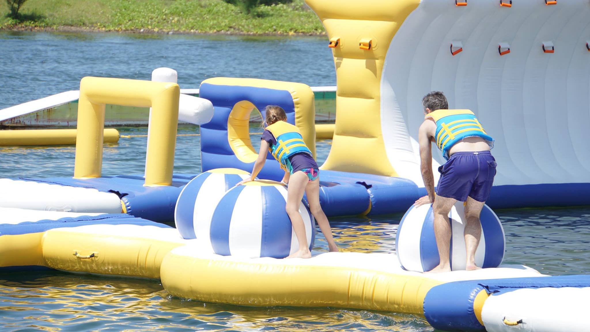 inflatable commercial water park 