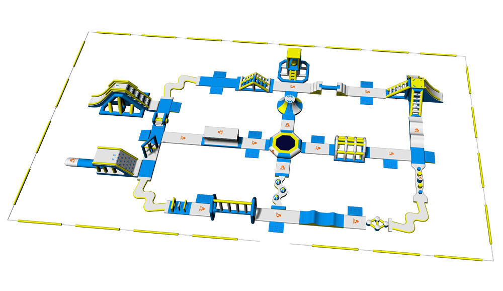 floating water park games