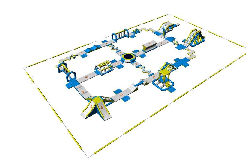 Lake Inflatable Water Park