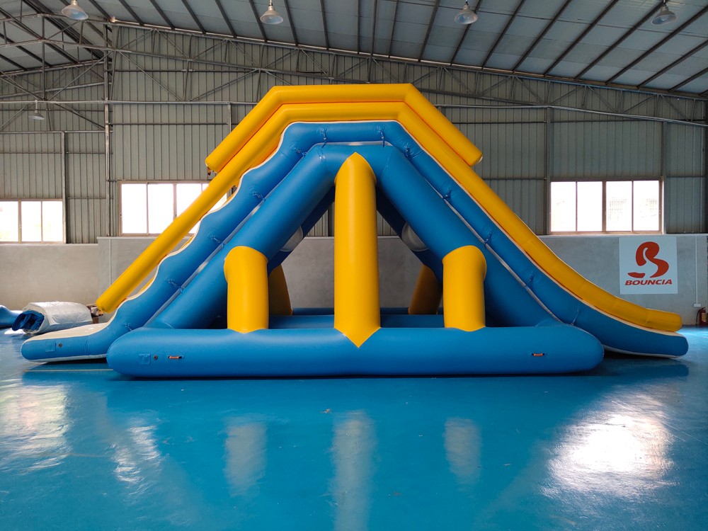 Bouncia -High Quality Aqua Park Inflatable Floating Water Slide Factory-1