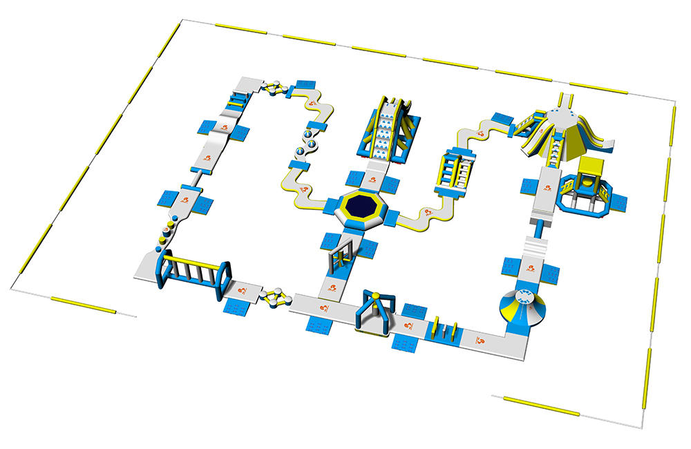 Bouncia -Manufacturer Of Kids Water Park Bouncia New Design Floating Inflatable