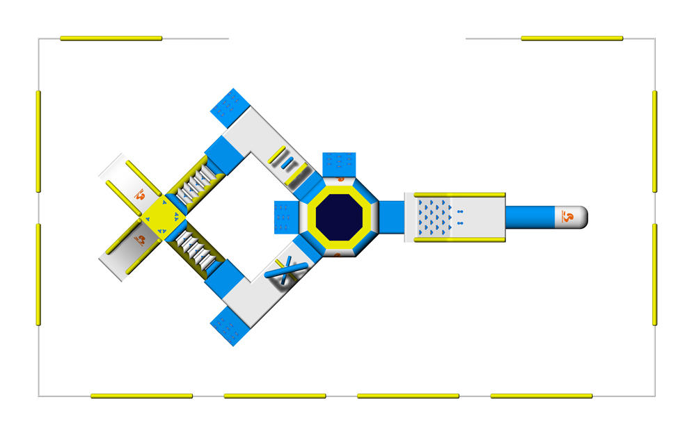 Bouncia -High-quality Water Theme Park | Inflatable Water Floating Playground