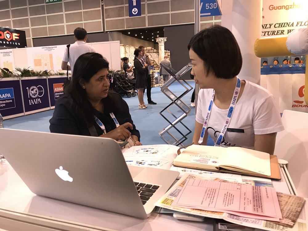 Bouncia -Bouncia at IAAPA Asia Hongkong - Bouncia Inflatables-2