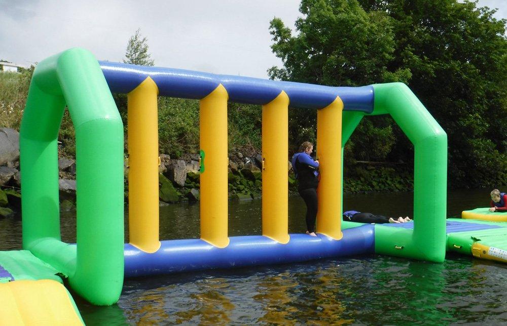 Bouncia -Swimming Pool Water Games Colum Bridge | Single Inflatable Water Games-2