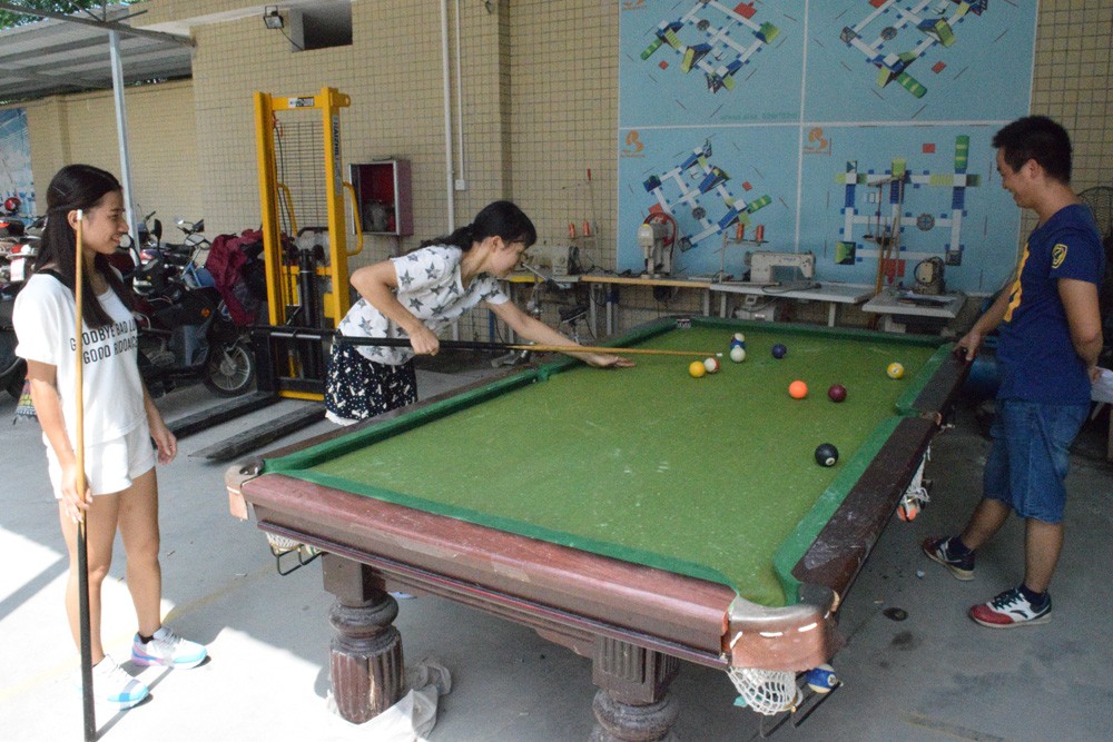 Bouncia -Read Basket ball match during factory sports meeting News On Bouncia Inflatables-1