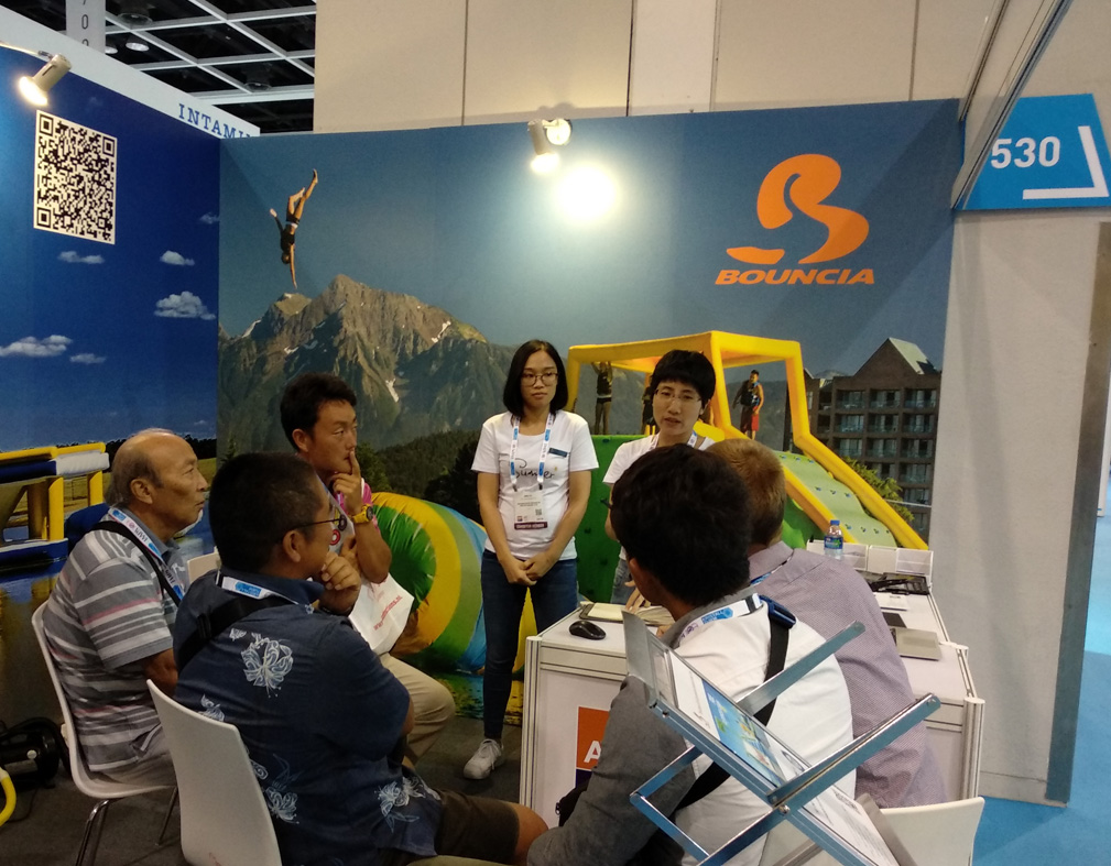 Bouncia -Bouncia at IAAPA Asia Hongkong - Bouncia Inflatables-3