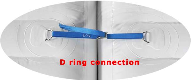  inflatable water parks D ring connection systems 