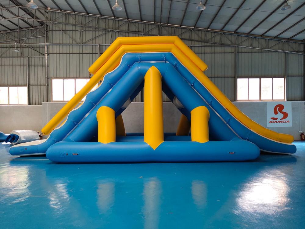 Bouncia -High Quality Aqua Park Inflatable Floating Water Slide Factory-1