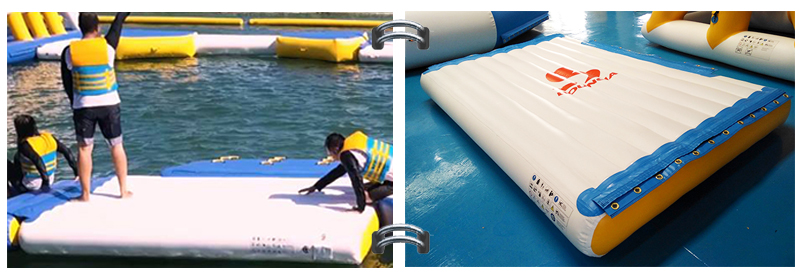 product-Big Inflatable Floating Platform For Water Park-Bouncia -img