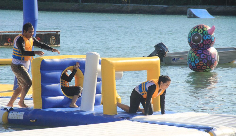 mini inflatable water park
