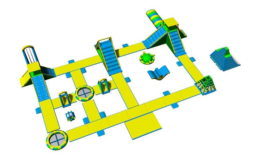 Giant Inflatable Water Park Giant Inflatable Water Park