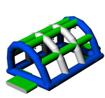 Bouncia -High-quality 100 People Inflatable Aquapark Water Park For Lake | Netherland-6