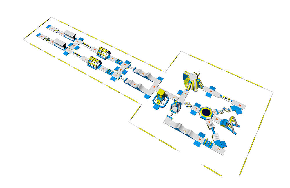 Bouncia -2018 Inflatable Water Park Games For Adults With Tuv Certification