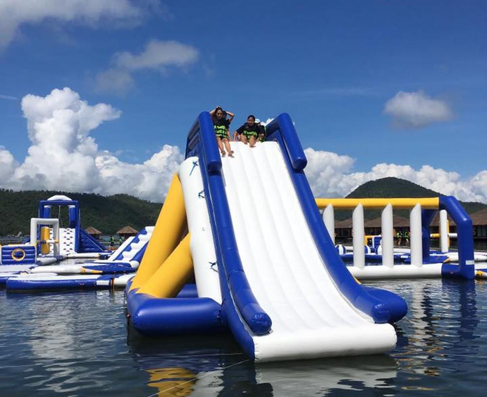 inflatable water slide