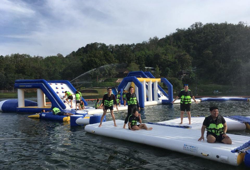 inflatable water games for adults